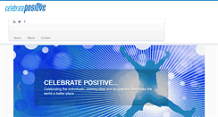 Desktop Screenshot of celebratepositive.com