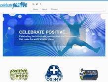 Tablet Screenshot of celebratepositive.com